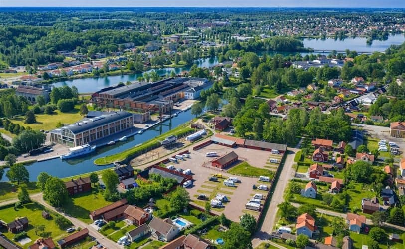 Ställplats Gamla Motala Verkstad