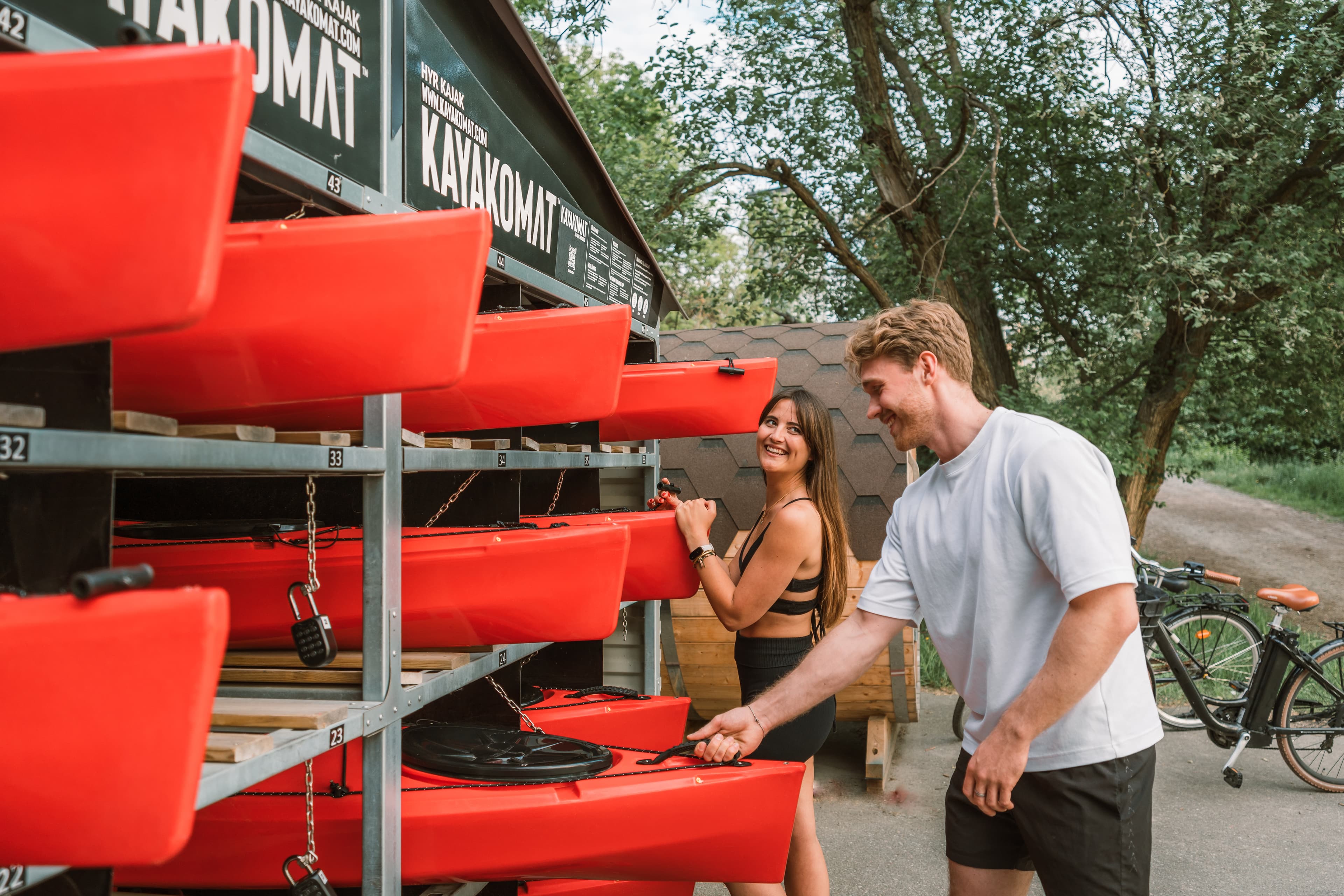 Kayakomat Malmö Västra hamnen