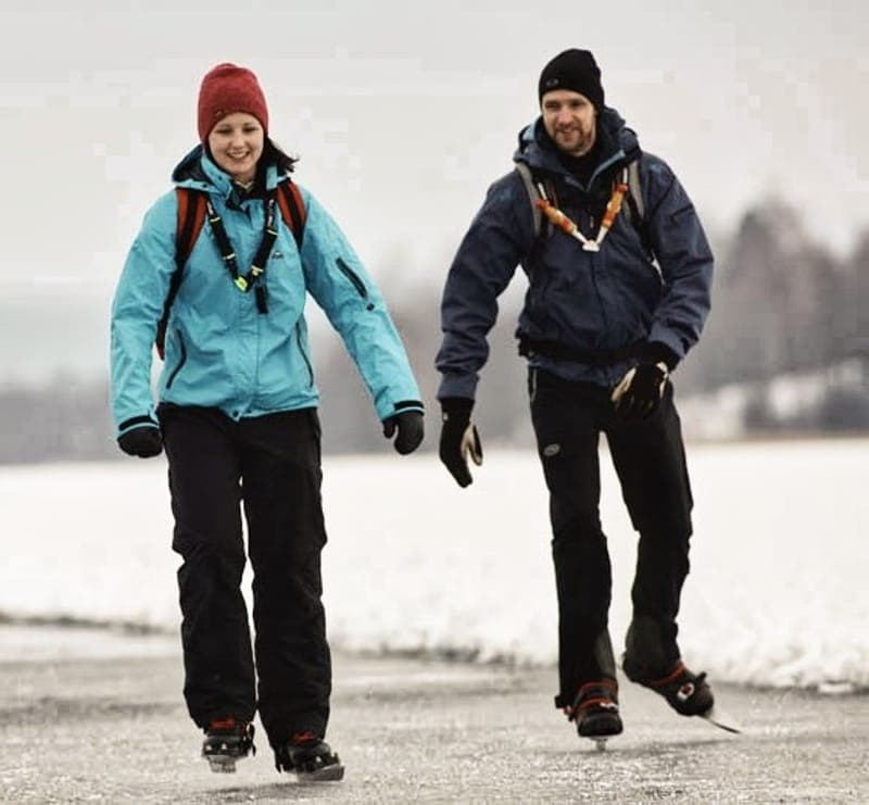 Åka skridskor i Hagfors kommun