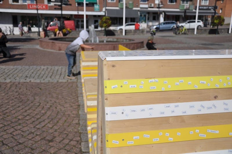 Lekskulpturen Trasmattan