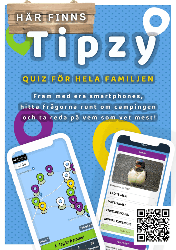 Ta en promenad runt Degernäs med Tipzy