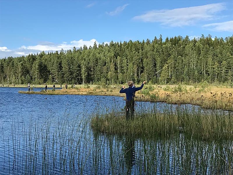 Regnbågsfiske - Hyr en sjö!