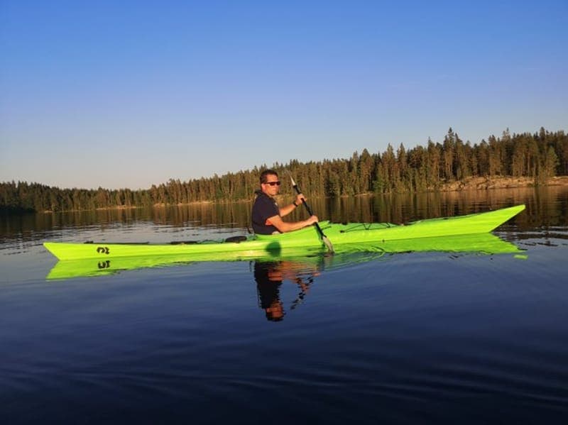 Kajakuthyrning i Arvika hamn