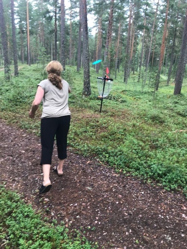 Discgolf i Bergsäng