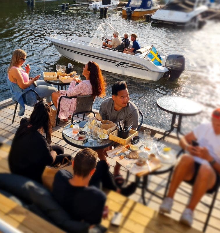 Lillängshamnens restaurang