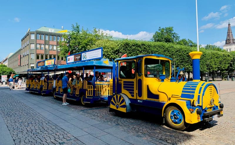 Sightseeingtåget i Karlstad