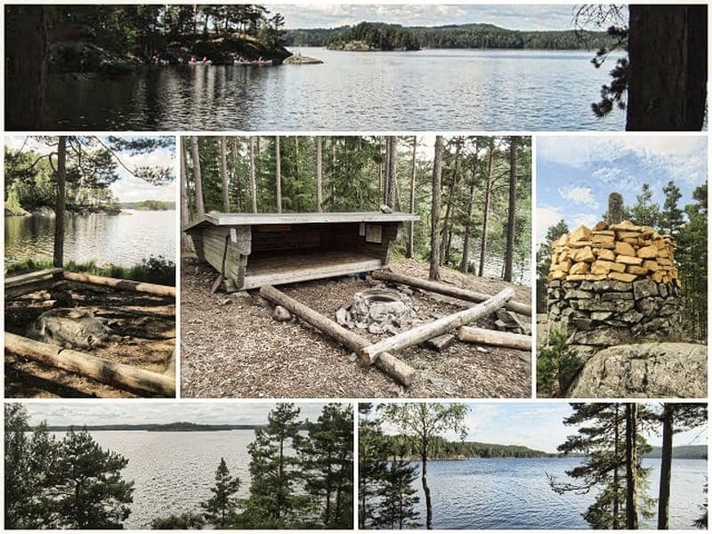 Lägerplats 8 Trollön - Stora Le