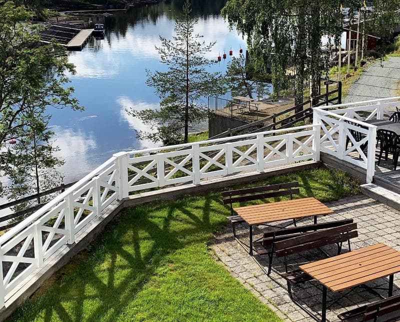 Café Strömsborg i Lennartsfors