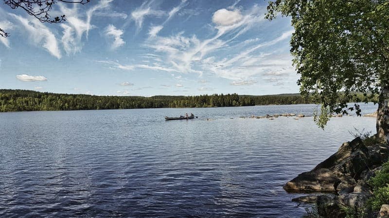Kanotuthyrning hos Glaskogens Camping & Infocenter