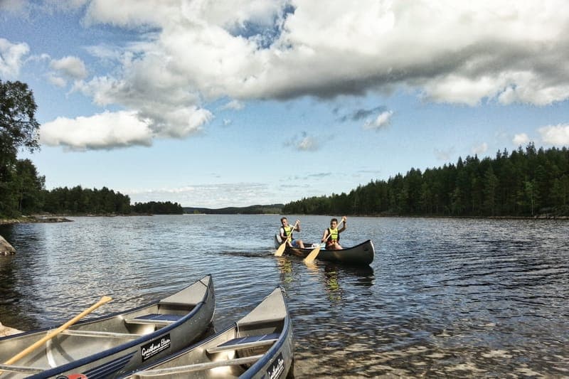 Kanotutflykt till Bergs Klätt, Guesthouse Eleven