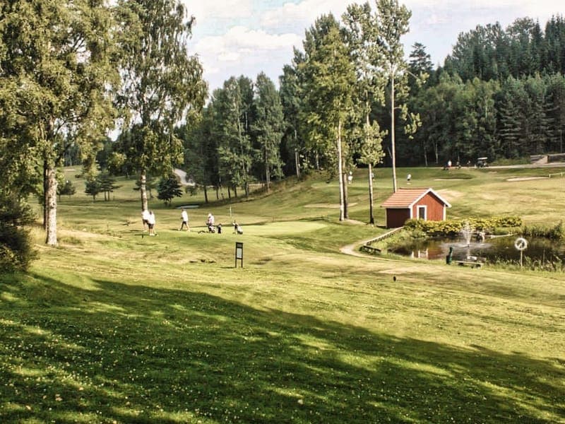 Ställplatser för husbilar vid Arvika Golfklubb