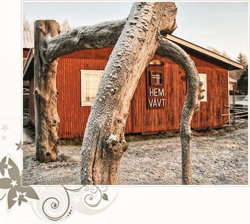 Hemvävt Brårestuga