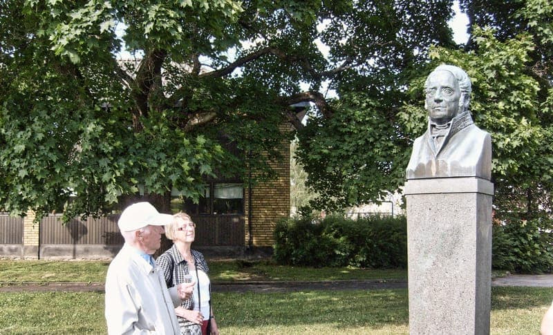 Byst av Franz von Schéele