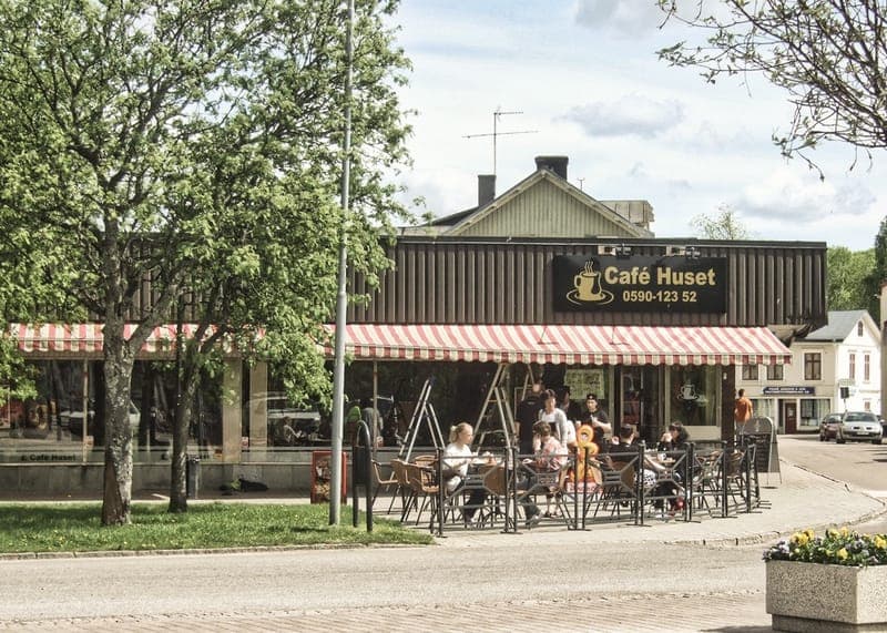Platina på Café Huset