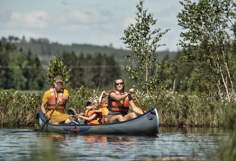Kanotaktiviteter Värmlandsgården