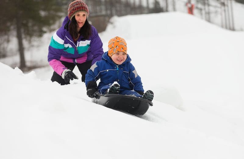 Åka pulka i Hagfors kommun