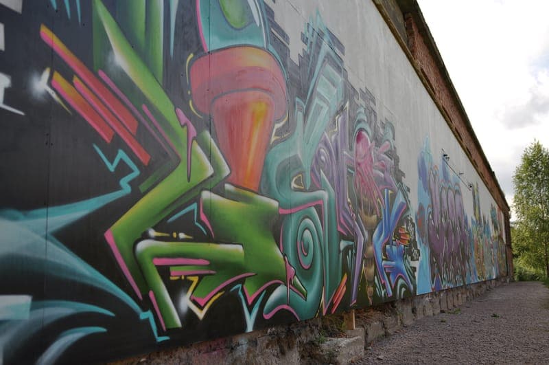 Graffiti, konst & historia i nutid