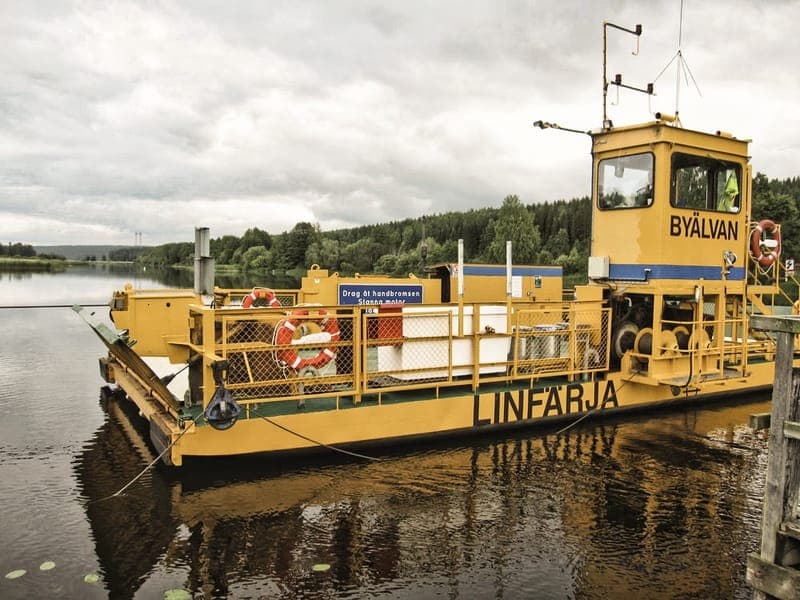 Sveriges minsta vägfärja