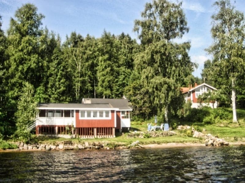 Sjönära stuga vid Fryken