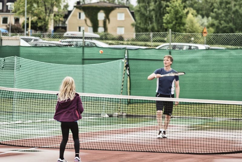 Tennis vid Kolsnäs motionscenter