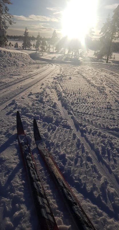 Längdspår på Branäs