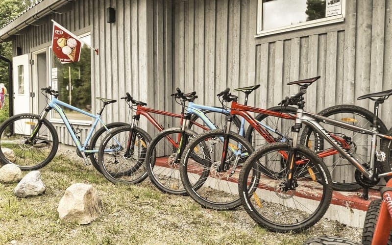 MTB uthyrning Värmlands Sjö och Fjäll camping