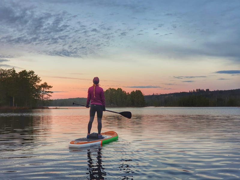 SUP på Sirsjön 
