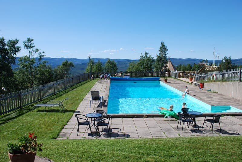 Utomhuspool - Långbergets Sporthotell