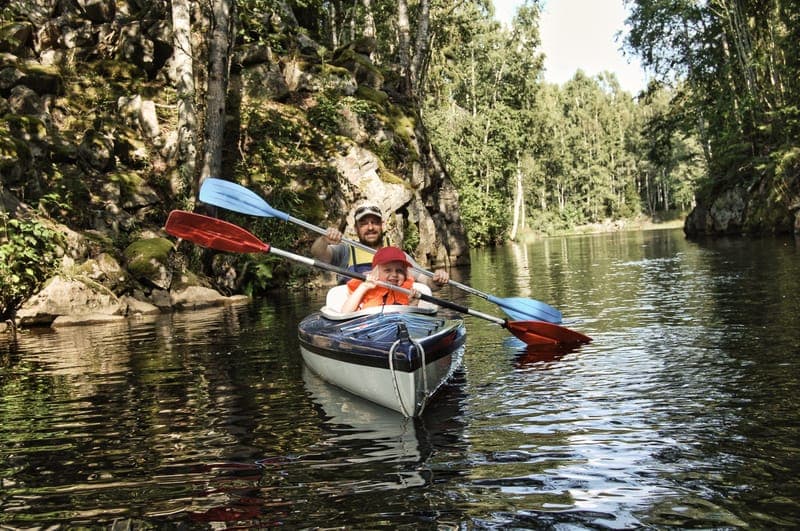 Kajakuthyrning - Camping 45