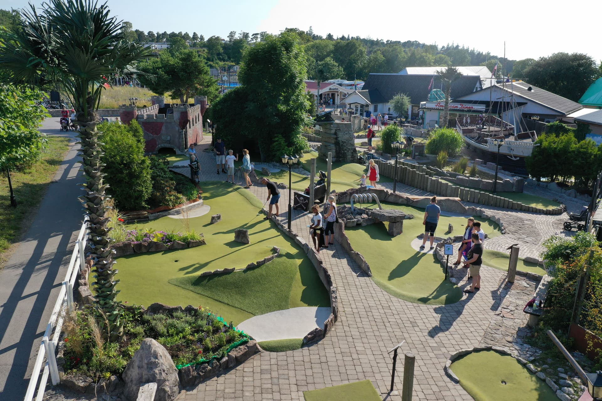 Äventyrsgolf på Kneippbyn