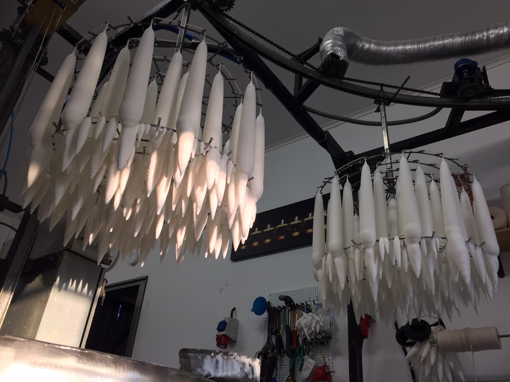 Prova att färga ljus på Ljusmakeriet