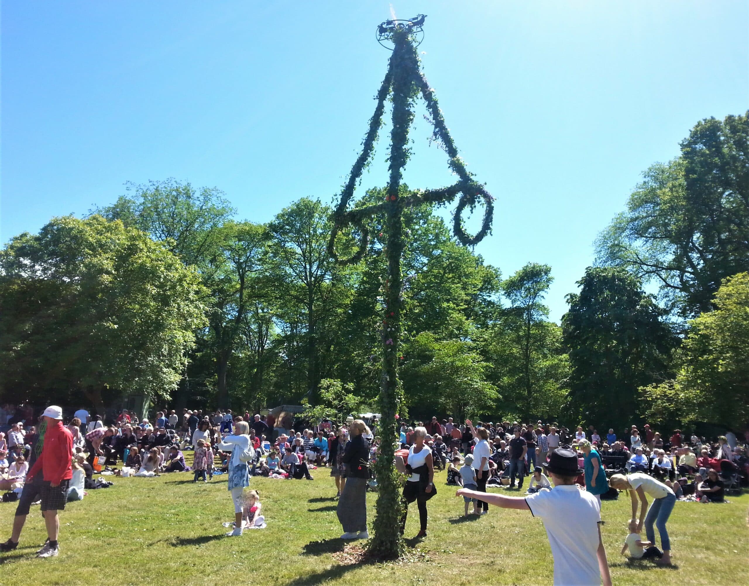 Midsommarfirande i Visby