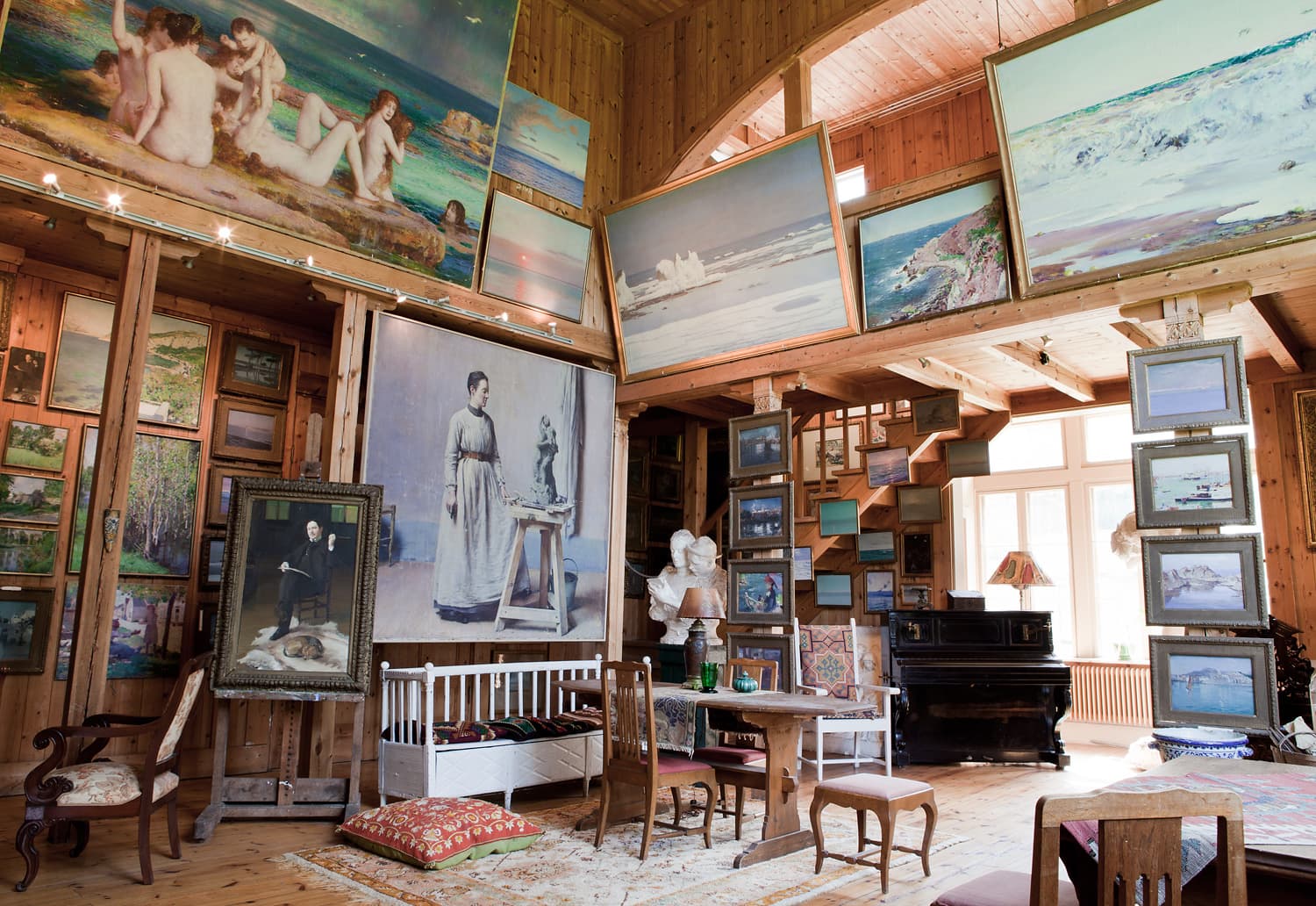 Guidade visningar på Konstnärshemmet Brucebo