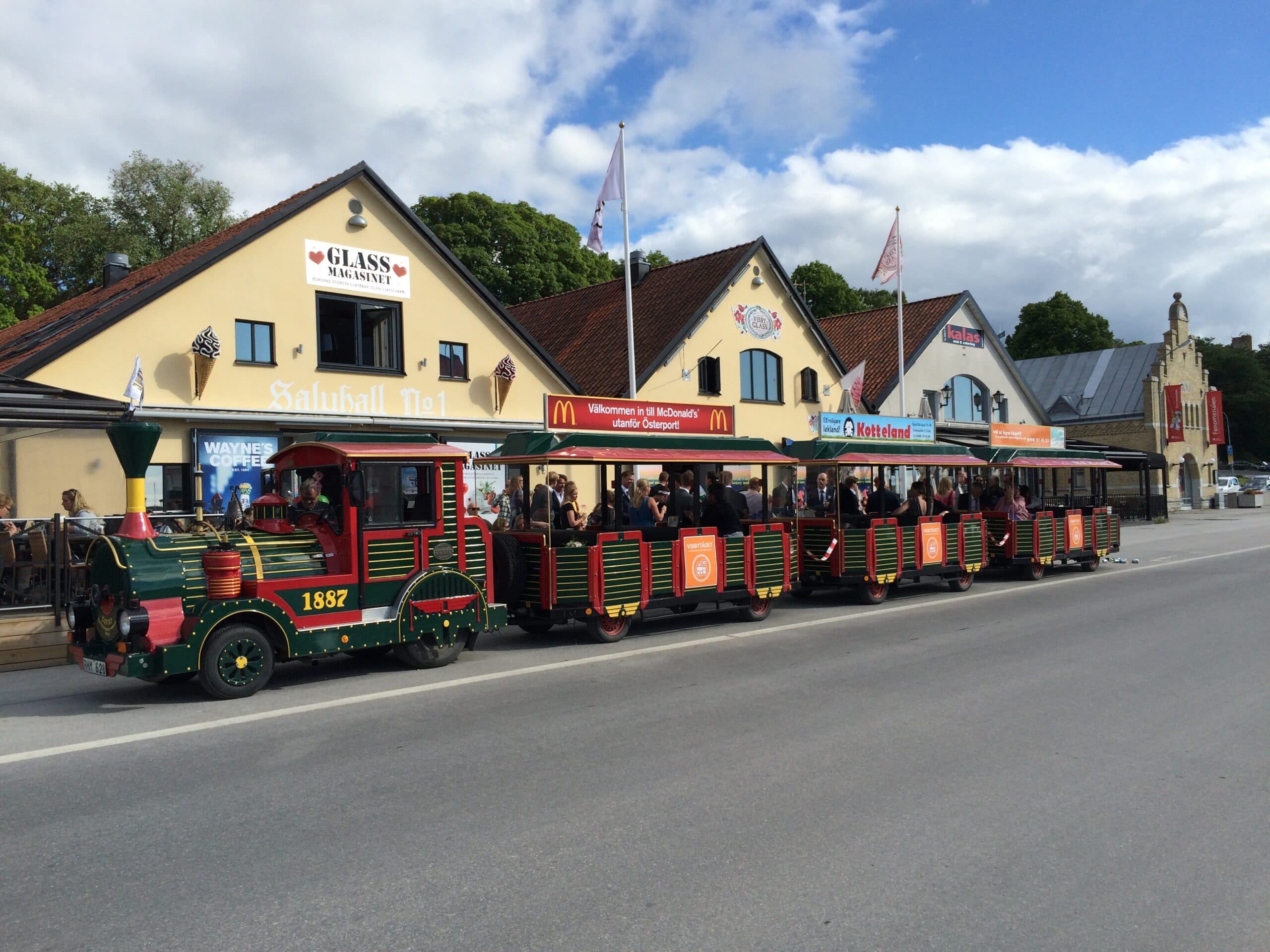 Ta en tur med Visbytåget