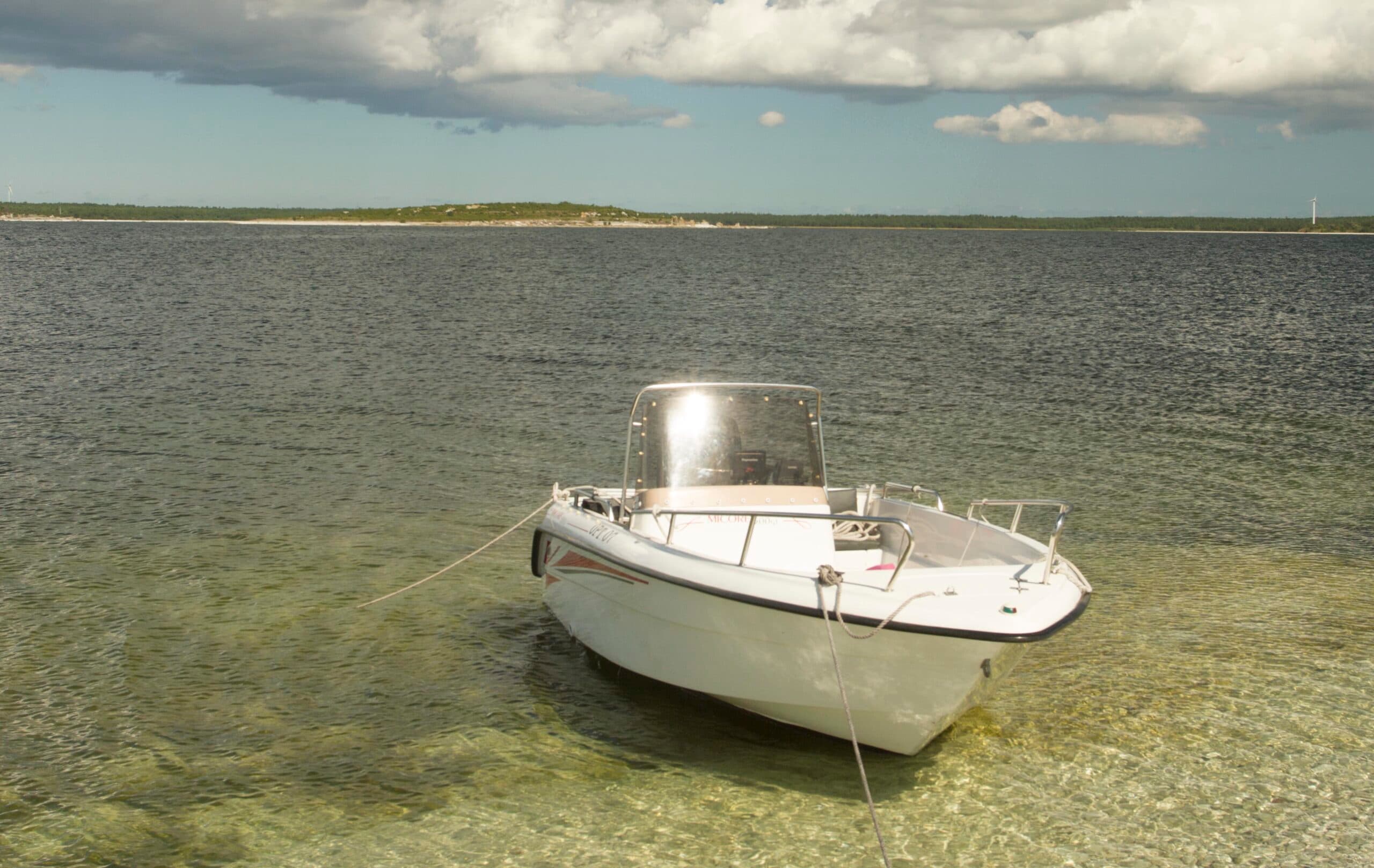 Båttur i Slite skärgård