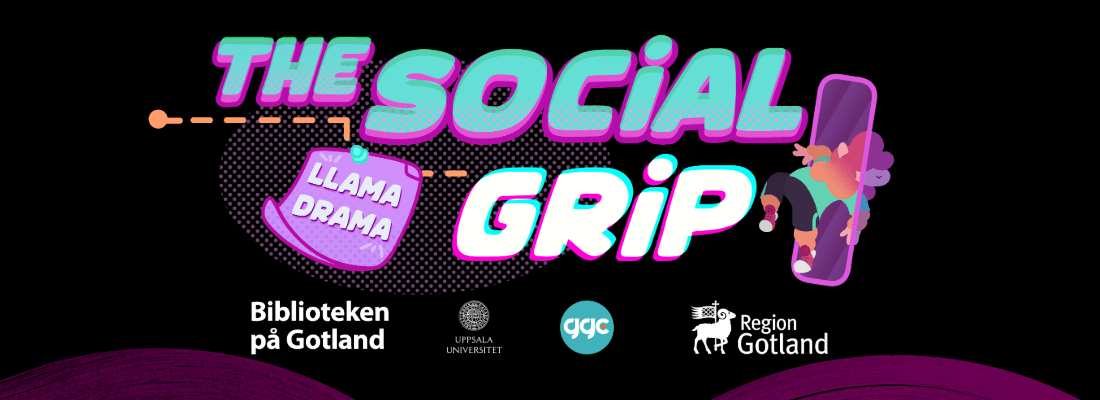 Spela det nya datorspelet "The Social Grip: Llama Drama"