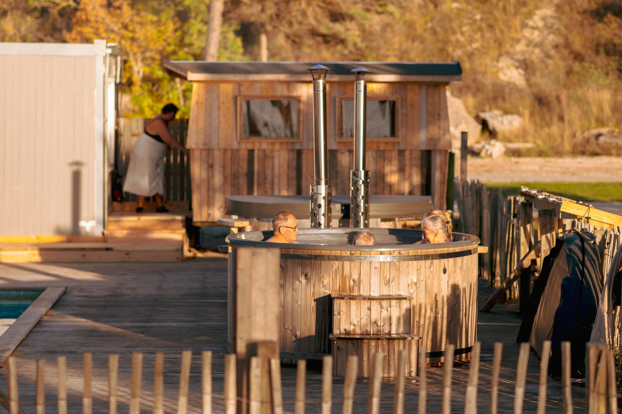 Bastu, kallbad & havsbad i Visby